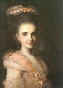 Lady in a Pink Dress, Fyodor Rokotov